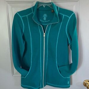 Beautiful teal Tommy Bahama sweater